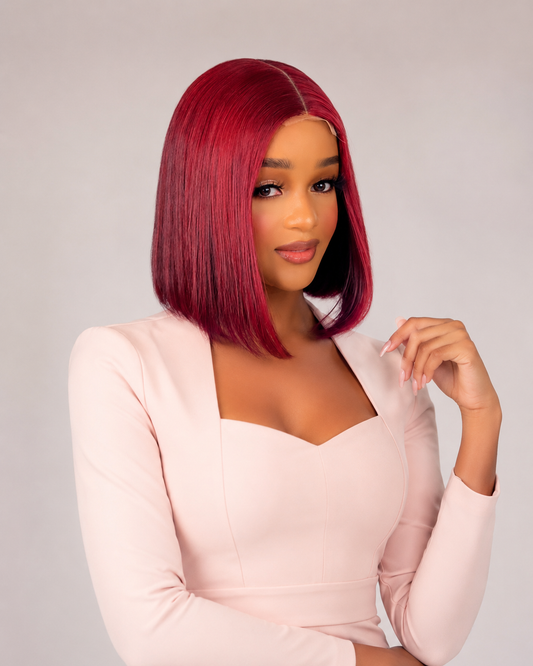 🍷 Rich Burgundy Red 8 Inch 2x6 HD Lace
